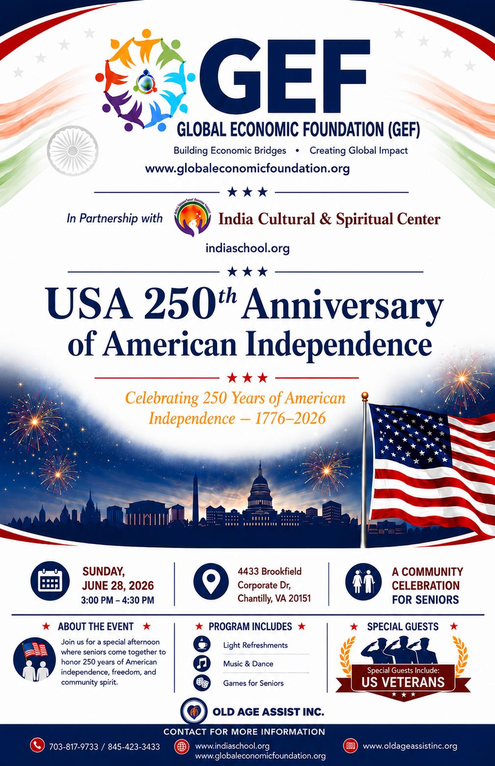 USA 250th Anniversary of American Independence