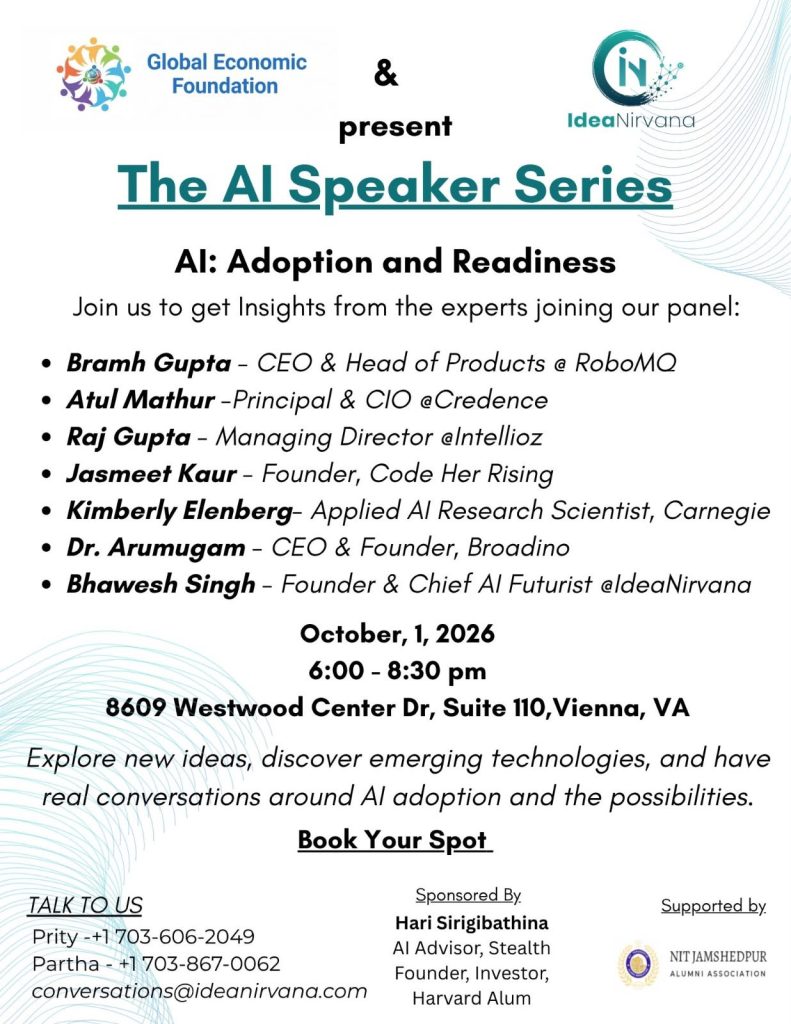 The AI Speaker Series: AI: Adoption and Readiness