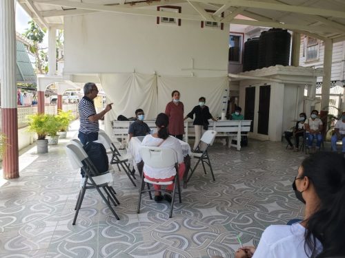 Health Camp at CWC, Guyana, South America